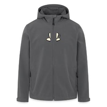 Süße Kaffeetasse Kaffee Liebhaber - Recycelte Männer Softshell-Jacke von Stanley/Stella - Schwarz - Vorne - AI Model Male 185 light (185cm)