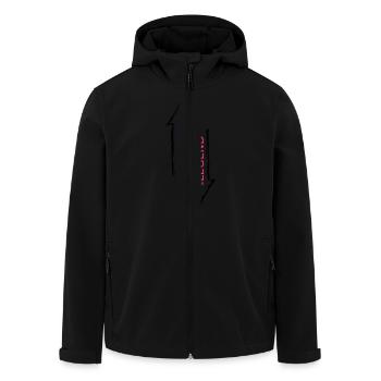The Man - The Legend - Veste softshell homme en polyester recyclé Stanley/Stella - noir - Devant - AI Model Male 185 light (185cm)