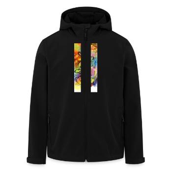 Chaos one - das perfekte ADHS Shirt - Psycho - Recycelte Männer Softshell-Jacke von Stanley/Stella - Schwarz - Vorne - AI Model Male 185 light (185cm)