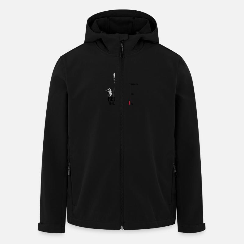 Sigmund Freud Beast - Recycelte Männer Softshell-Jacke von Stanley/Stella - Schwarz