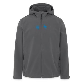 Wartburg W311 Coupe - Recycelte Männer Softshell-Jacke von Stanley/Stella - Schwarz - Vorne - AI Model Male 185 light (185cm)