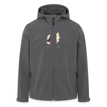 Let My Dragon Go ! - Veste softshell homme en polyester recyclé Stanley/Stella - noir - Devant - AI Model Male 185 light (185cm)