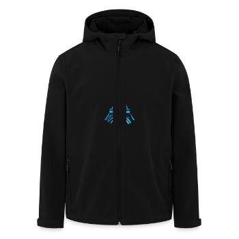 paname2 - Recycelte Männer Softshell-Jacke von Stanley/Stella - Schwarz - Vorne - AI Model Male 185 light (185cm)