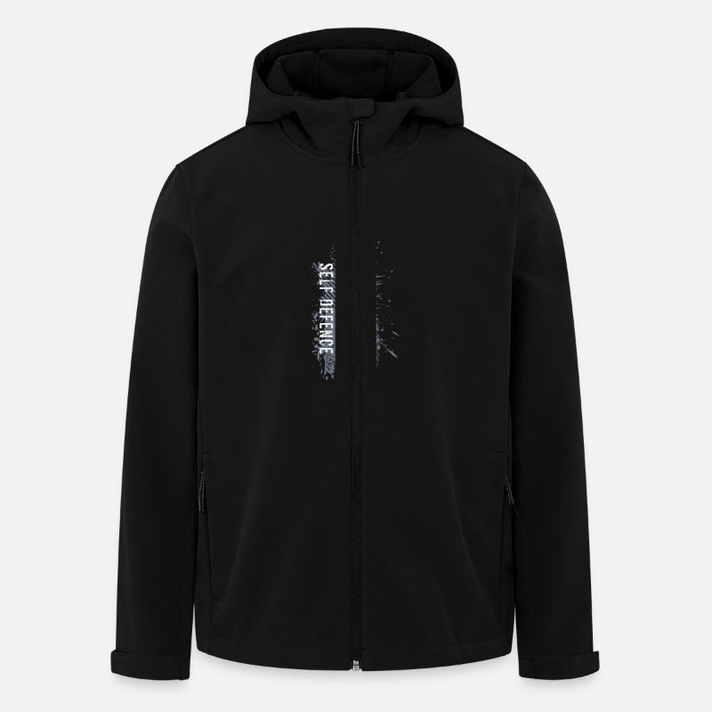 krav maga - Men’s Recycled Softshell Jacket by Stanley/Stella - black