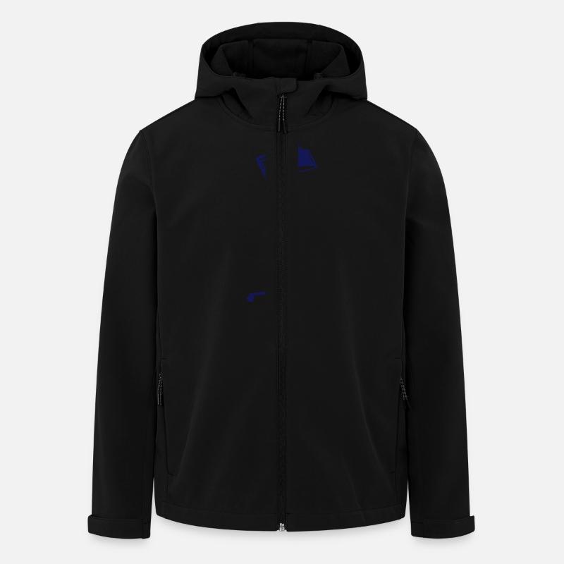 Stehlampe - Recycelte Männer Softshell-Jacke von Stanley/Stella - Schwarz