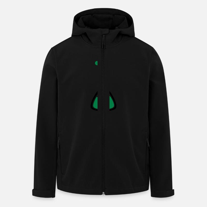 Reagenzglas - Recycelte Männer Softshell-Jacke von Stanley/Stella - Schwarz