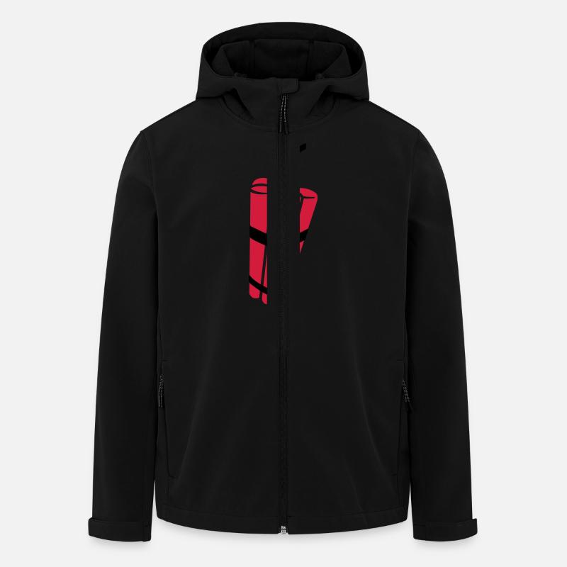 Dynamite - Veste softshell homme en polyester recyclé Stanley/Stella - noir