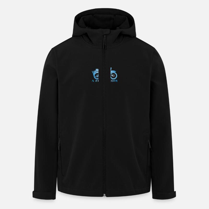 Simson Star is Born - Recycelte Männer Softshell-Jacke von Stanley/Stella - Schwarz