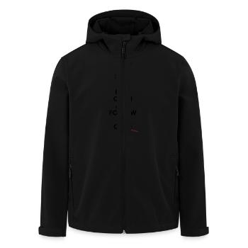 Dexter - Keep Calm And Follow The Black Code - Men’s Recycled Softshell Jacket by Stanley/Stella - black - Front - AI Model Male 185 light (185cm)