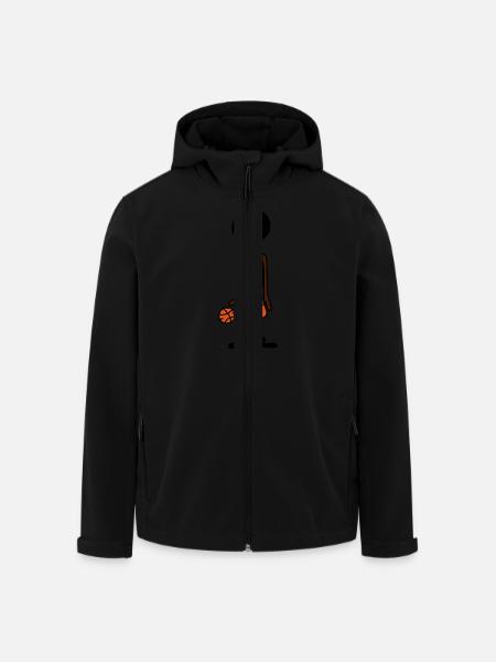BBaller - Veste softshell homme en polyester recyclé Stanley/Stella - noir