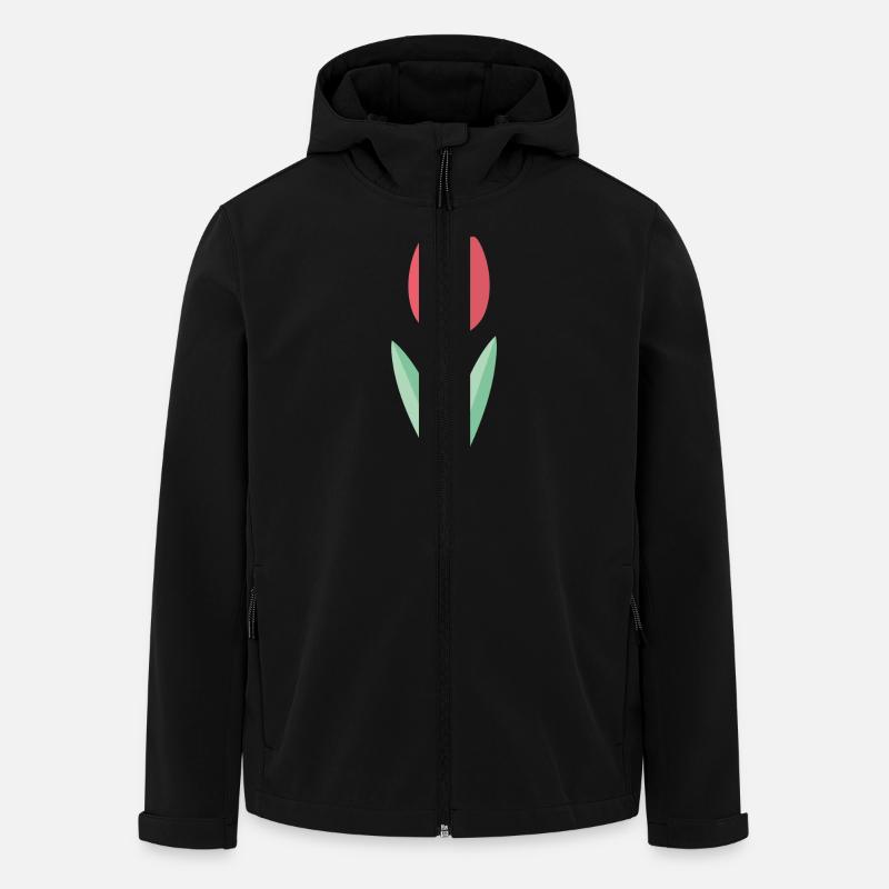 Tulip - Men’s Recycled Softshell Jacket by Stanley/Stella - black