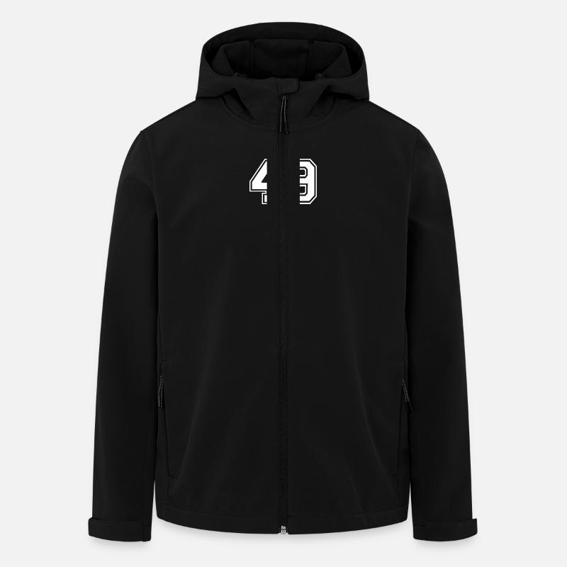 49 - Men’s Recycled Softshell Jacket by Stanley/Stella - black