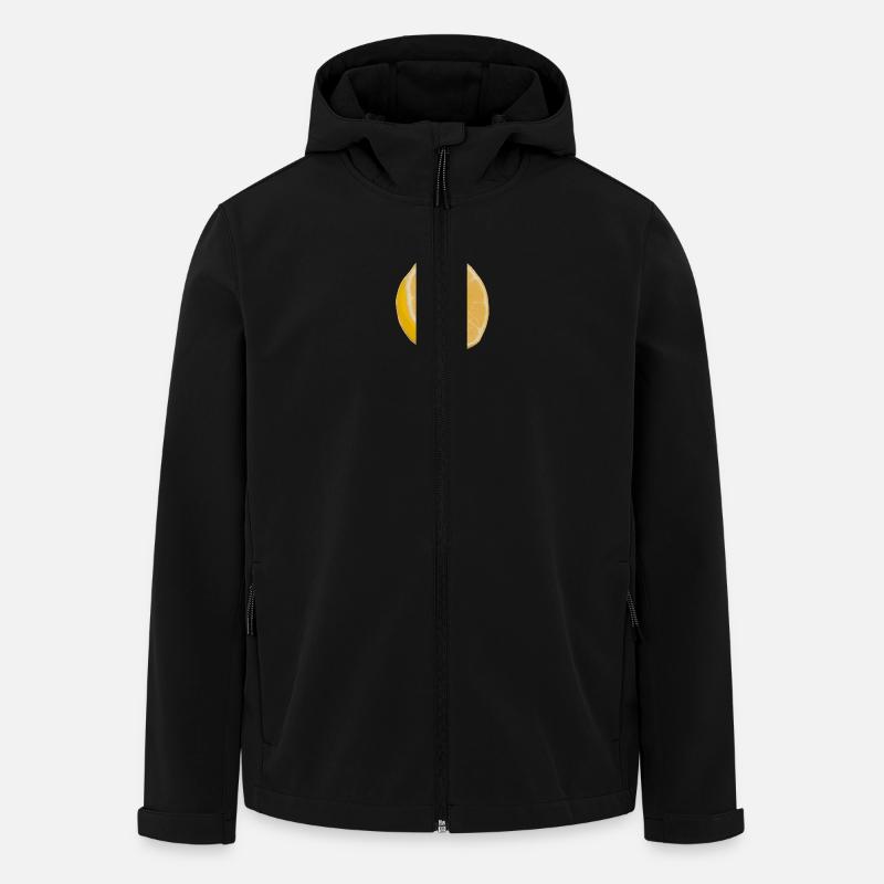 lemon - Recycelte Männer Softshell-Jacke von Stanley/Stella - Schwarz