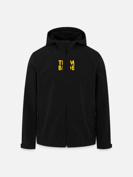 Team bride - Men’s Recycled Softshell Jacket by Stanley/Stella - black