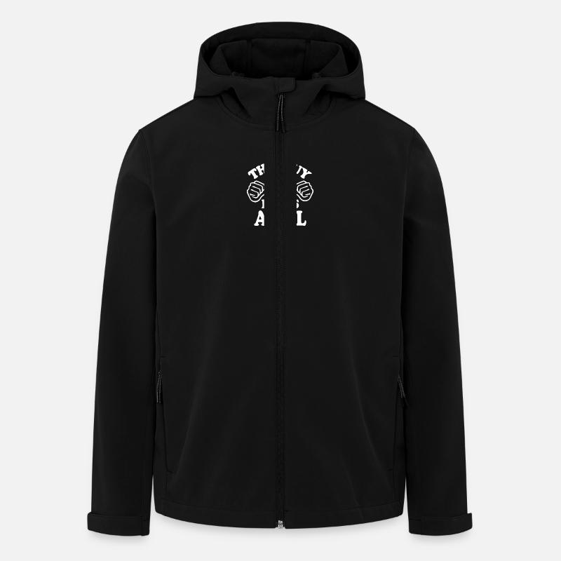 This guy loves anal - Veste softshell homme en polyester recyclé Stanley/Stella - noir