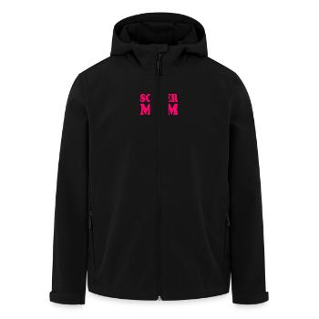 Soccer mom - Veste softshell homme en polyester recyclé Stanley/Stella - noir - Devant - AI Model Male 185 light (185cm)
