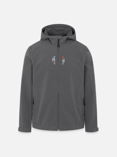 Fathers day - Veste softshell homme en polyester recyclé Stanley/Stella - noir