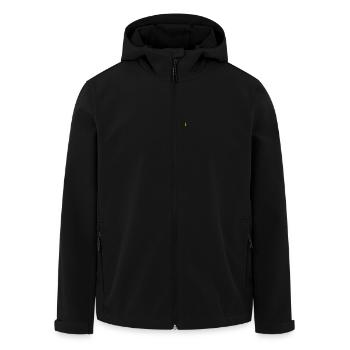 The Brain - Recycelte Männer Softshell-Jacke von Stanley/Stella - Schwarz - Vorne - AI Model Male 185 light (185cm)