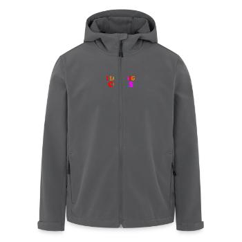 I love big cocks - Men’s Recycled Softshell Jacket by Stanley/Stella - black - Front - AI Model Male 185 light (185cm)