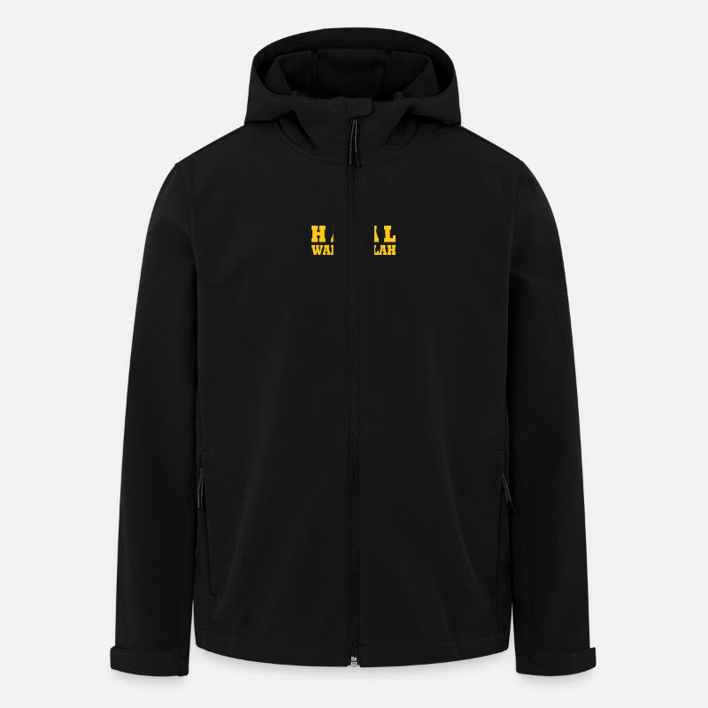 Halal walah bilah - Recycelte Männer Softshell-Jacke von Stanley/Stella - Schwarz