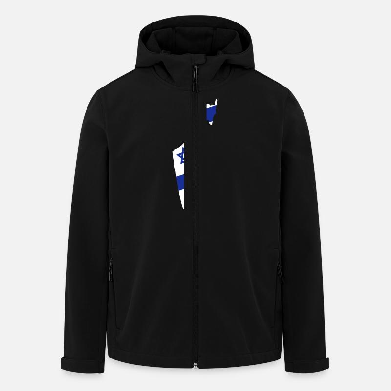 Israël - Men’s Recycled Softshell Jacket by Stanley/Stella - black