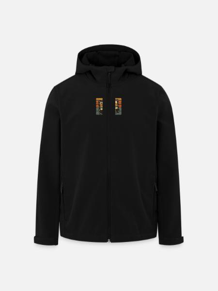 Mixtape - Men’s Recycled Softshell Jacket by Stanley/Stella - black