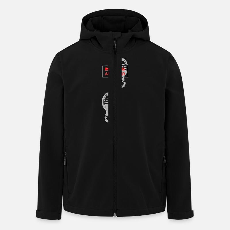 running addicted - Men’s Recycled Softshell Jacket by Stanley/Stella - black