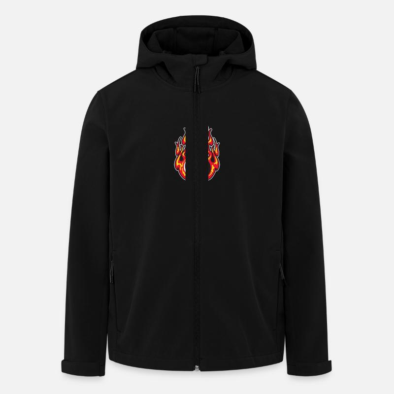 Eightball - Recycelte Männer Softshell-Jacke von Stanley/Stella - Schwarz