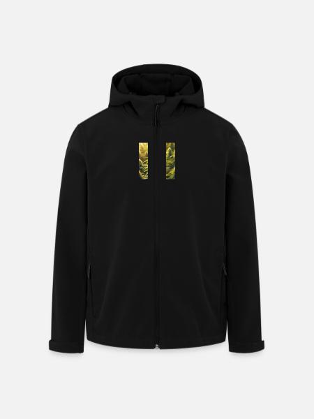 33 - Recycelte Männer Softshell-Jacke von Stanley/Stella - Schwarz