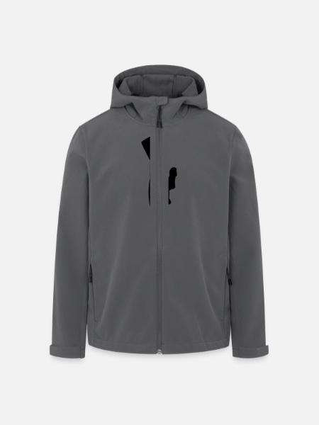 Dart Sexy - Recycelte Männer Softshell-Jacke von Stanley/Stella - Schwarz