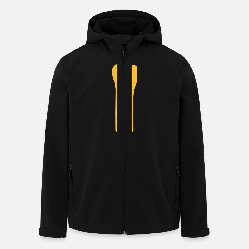 cook - Men’s Recycled Softshell Jacket Discoverer by Stanley/Stella - black