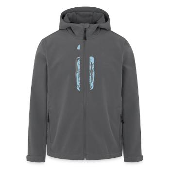 Corsica - Libertá per i patriotti - Recycelte Männer Softshell-Jacke von Stanley/Stella - Schwarz - Vorne - AI Model Male 185 light (185cm)