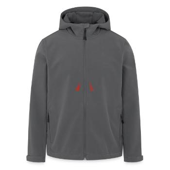 Eiffelturm Paris Bleu Blanc Rouge Habs - Recycelte Männer Softshell-Jacke von Stanley/Stella - Schwarz - Vorne - AI Model Male 185 light (185cm)