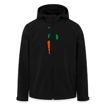 Carotte carotte - Veste softshell homme en polyester recyclé Stanley/Stella - noir - Devant - AI Model Male 185 light (185cm)