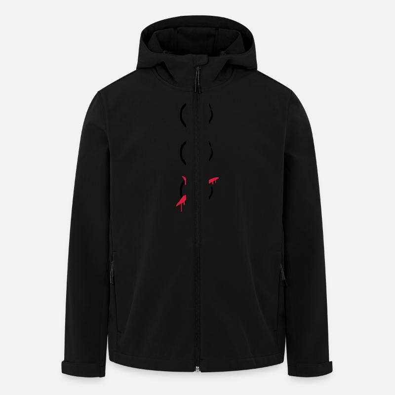 Choose - Recycelte Männer Softshell-Jacke von Stanley/Stella - Schwarz
