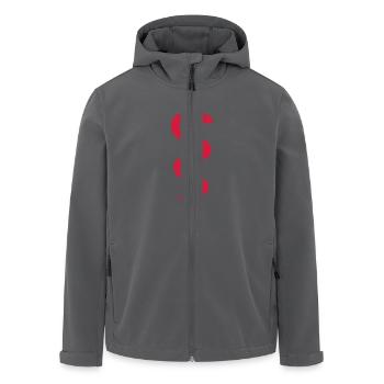 Arzt - Recycelte Männer Softshell-Jacke von Stanley/Stella - Schwarz - Vorne - AI Model Male 185 light (185cm)