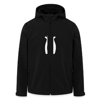 Pince à outils - Veste softshell homme en polyester recyclé Stanley/Stella - noir - Devant - AI Model Male 185 light (185cm)