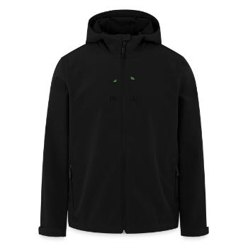 Bonsai Baum - Recycelte Männer Softshell-Jacke von Stanley/Stella - Schwarz - Vorne - AI Model Male 185 light (185cm)