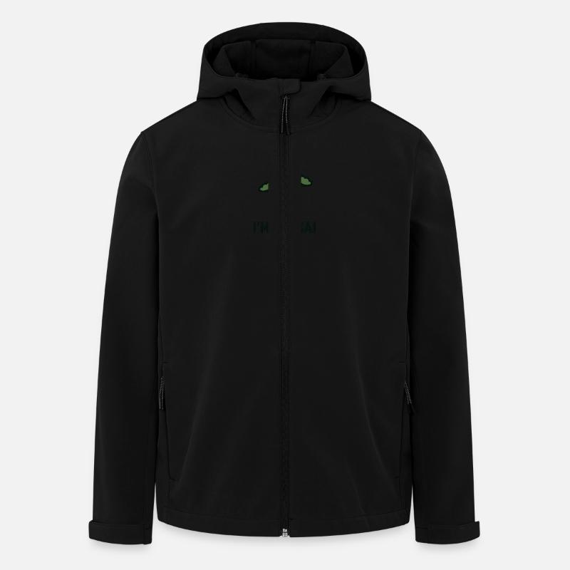 Bonsai Baum - Recycelte Männer Softshell-Jacke von Stanley/Stella - Schwarz