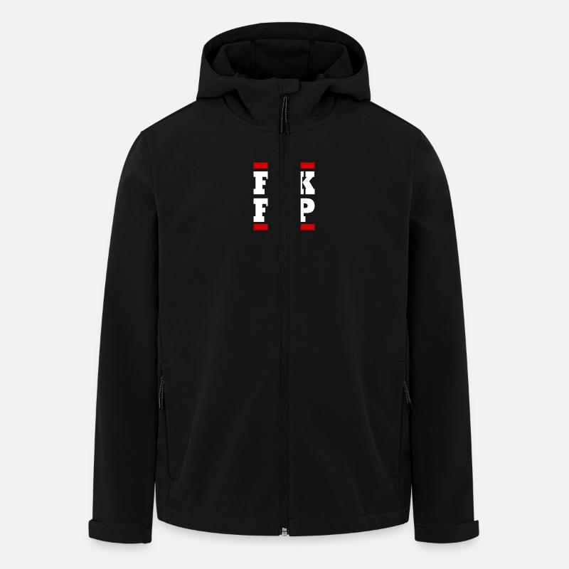 Fck fdp - Men’s Recycled Softshell Jacket by Stanley/Stella - black