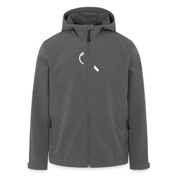Lupe - Recycelte Männer Softshell-Jacke von Stanley/Stella - Schwarz - Vorne - AI Model Male 185 light (185cm)