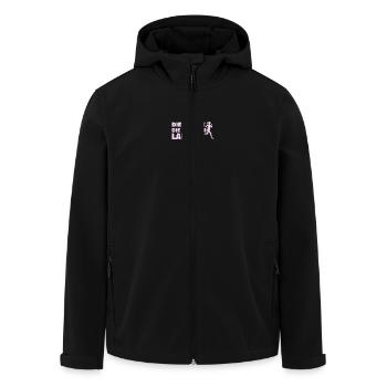 Runner Sport Running Gift - Veste softshell homme en polyester recyclé Stanley/Stella - noir - Devant - AI Model Male 185 light (185cm)