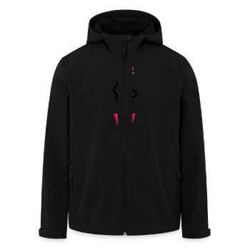 Tulipe Hollandaise :) - Veste softshell homme en polyester recyclé Stanley/Stella - noir - Devant - AI Model Male 185 light (185cm)