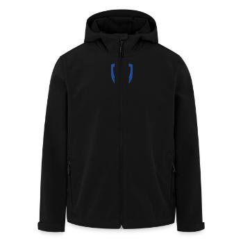 Der Fußballverein Auxerre - Recycelte Männer Softshell-Jacke von Stanley/Stella - Schwarz - Vorne - AI Model Male 185 light (185cm)