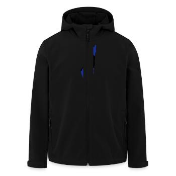 Israel - Palestine - Men’s Recycled Softshell Jacket by Stanley/Stella - black - Front - AI Model Male 185 light (185cm)