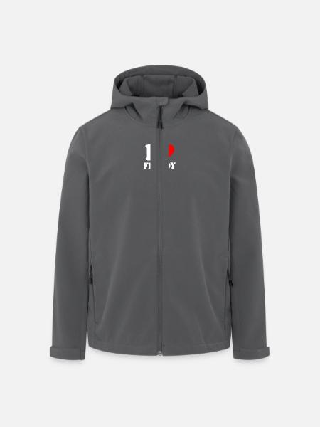 I love femboy - Men’s Recycled Softshell Jacket by Stanley/Stella - black
