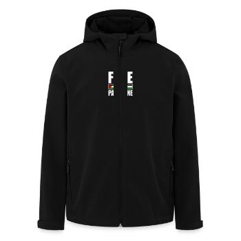 Free palestine - Recycelte Männer Softshell-Jacke von Stanley/Stella - Schwarz - Vorne - AI Model Male 185 light (185cm)
