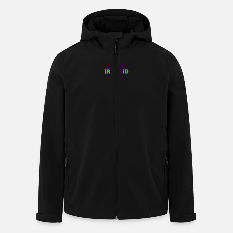 Irland kleeblatt - Recycelte Männer Softshell-Jacke von Stanley/Stella - Schwarz