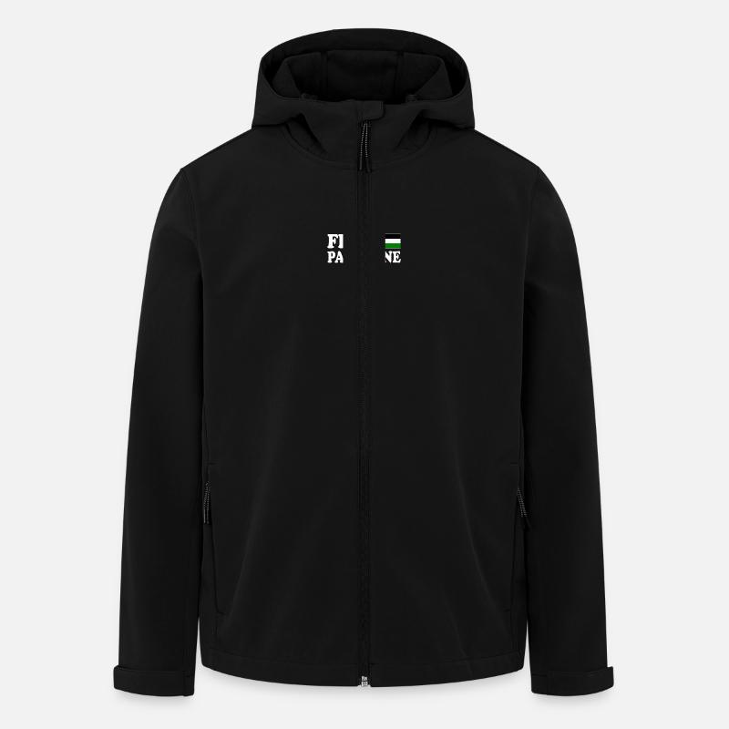 Free palestine - Men’s Recycled Softshell Jacket by Stanley/Stella - black