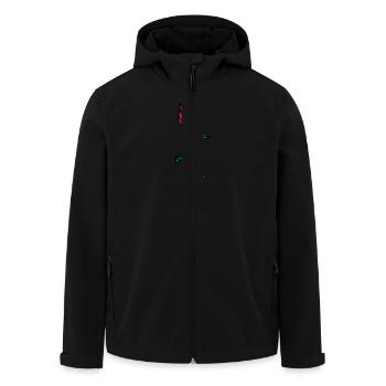 Rose - Recycelte Männer Softshell-Jacke von Stanley/Stella - Schwarz - Vorne - AI Model Male 185 light (185cm)